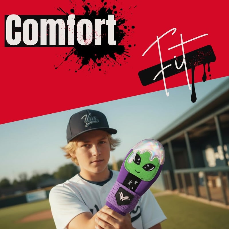 Waycel Sliding Mitts - Baseball Sliding Mitt for Youth - Ice Cream Sliding Mitt Baseball - Softball - Image 4